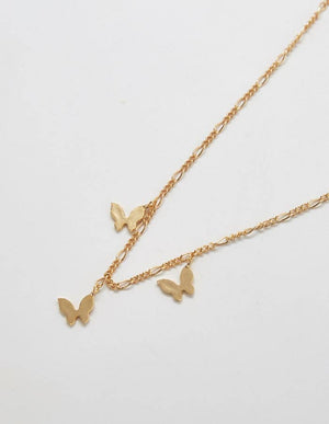 Butterfly Choker Necklace