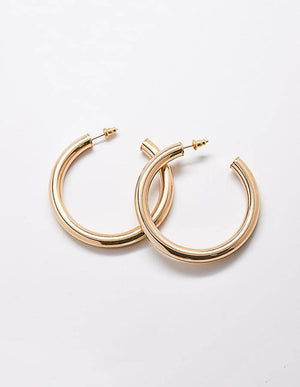 Chunky Gold Hoops